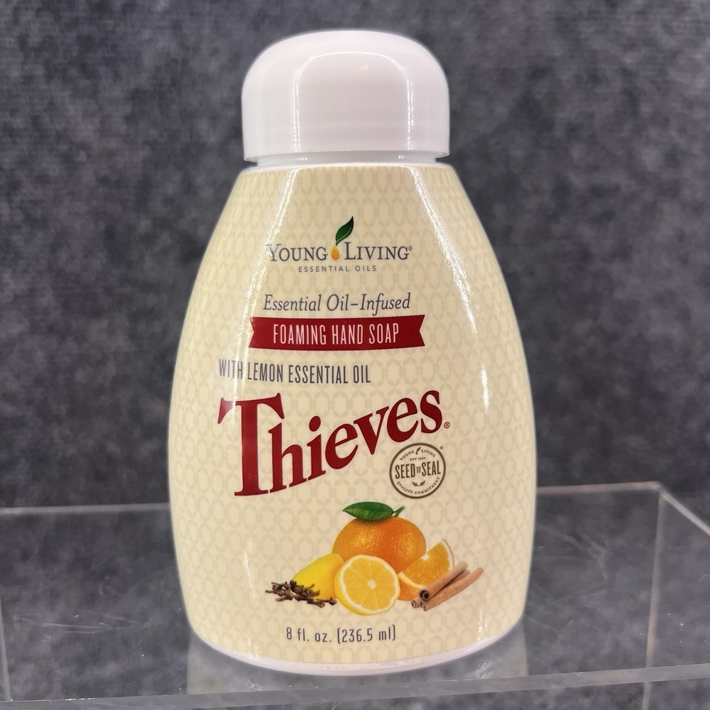 Young Living Essential Oils Thieves Foaming Hand Soap 8oz NEW Sealed No Pump